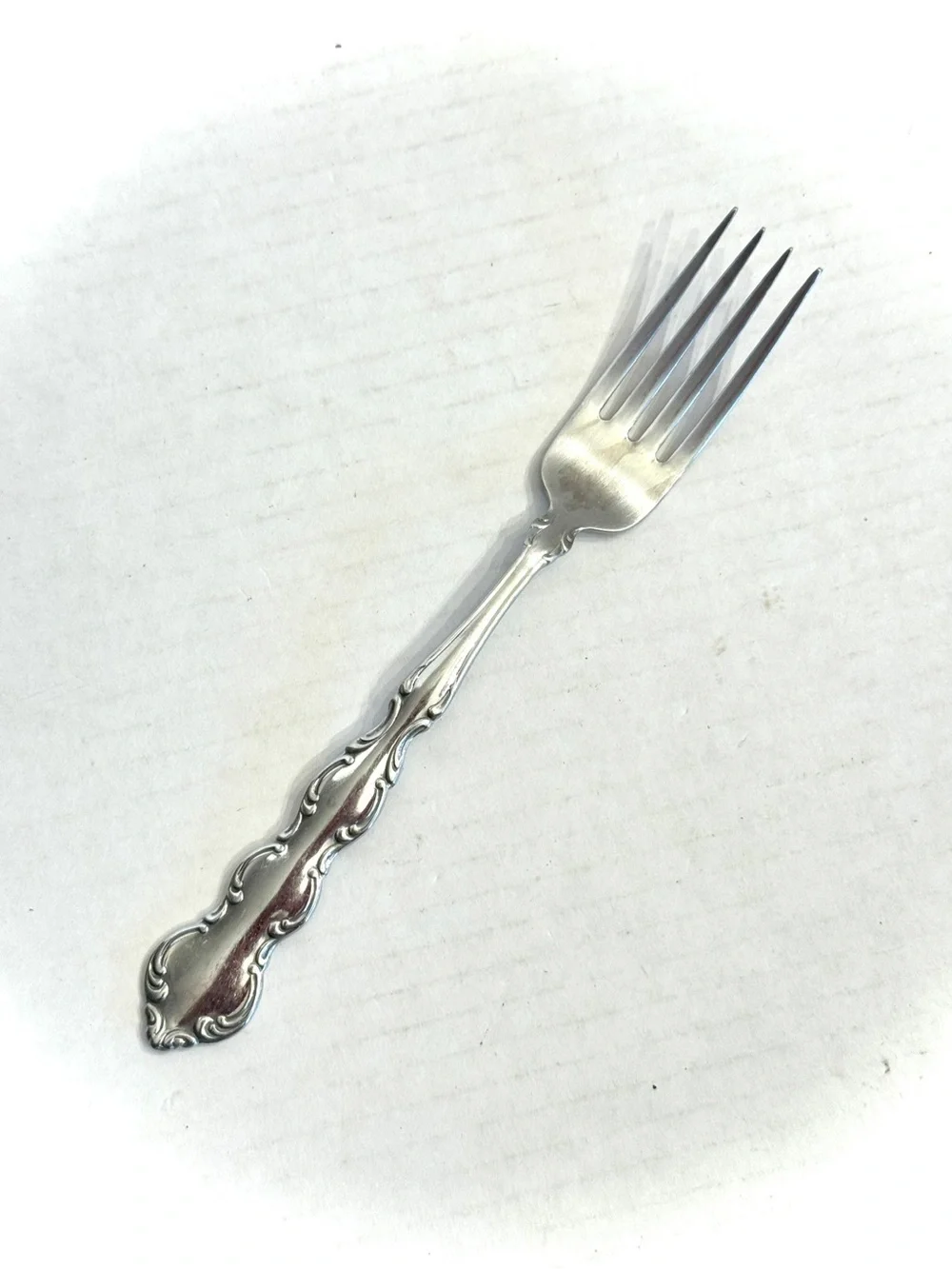 Oneida Deluxe Stainless Mozart 1 Dinner Fork 7 1/4